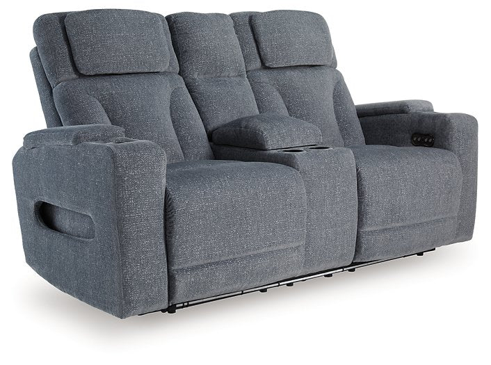 Studio Cave Power Reclining Loveseat with Console - National Warehouse Furniture (Buffalo, NY)