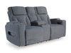 Studio Cave Power Reclining Loveseat with Console - National Warehouse Furniture (Buffalo, NY)