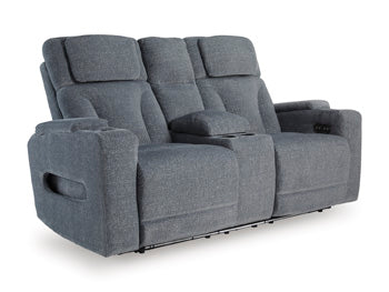 Studio Cave Power Reclining Loveseat with Console - National Warehouse Furniture (Buffalo, NY)
