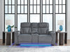 Studio Cave Power Reclining Loveseat with Console - National Warehouse Furniture (Buffalo, NY)
