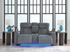 Studio Cave Power Reclining Loveseat with Console - National Warehouse Furniture (Buffalo, NY)