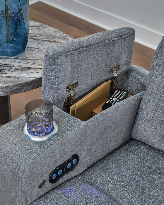 Studio Cave Power Reclining Loveseat with Console - National Warehouse Furniture (Buffalo, NY)