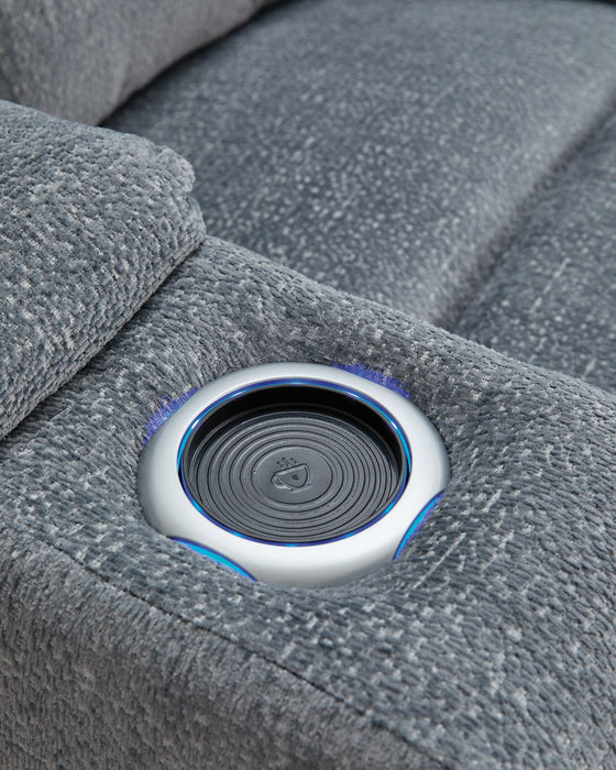 Studio Cave Power Reclining Loveseat with Console - National Warehouse Furniture (Buffalo, NY)