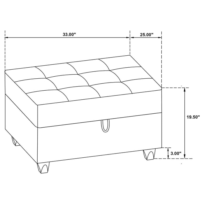 Stonenesse Stationary Sectionals - National Warehouse Furniture (Buffalo, NY)