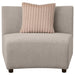 Fayette Upholstered Armless Chair Greige - National Warehouse Furniture (Buffalo, NY)