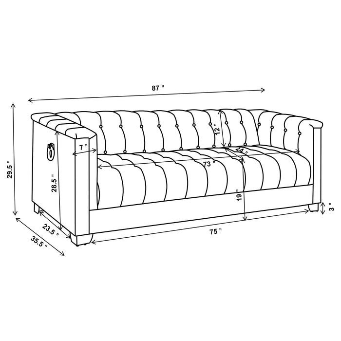 Chaviano Stationary 3 Pc Sets - National Warehouse Furniture (Buffalo, NY)