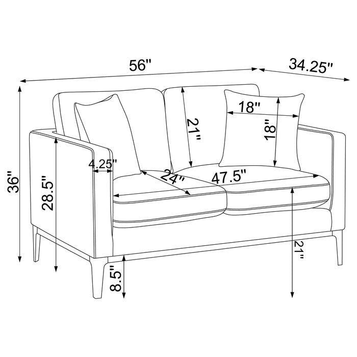 Apperson Stationary Sets - National Warehouse Furniture (Buffalo, NY)