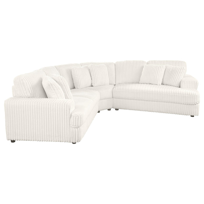 Emberson Upholstered Modular Sectional Sofa Ivory - National Warehouse Furniture (Buffalo, NY)