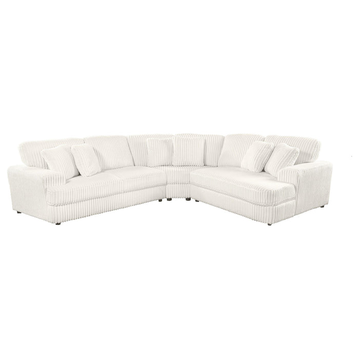 Emberson Upholstered Modular Sectional Sofa Ivory - National Warehouse Furniture (Buffalo, NY)
