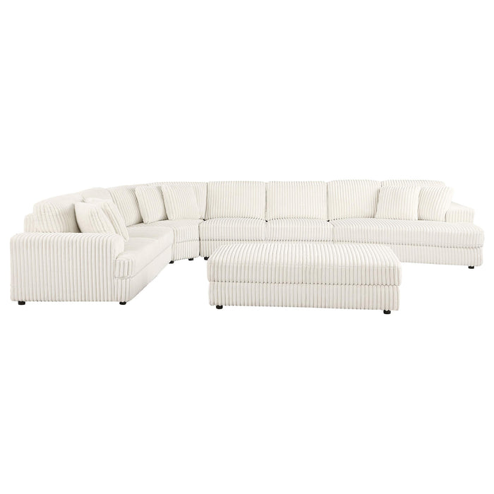 Emberson Upholstered Modular Sectional Sofa Ivory - National Warehouse Furniture (Buffalo, NY)