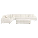 Emberson Upholstered Modular Sectional Sofa Ivory - National Warehouse Furniture (Buffalo, NY)