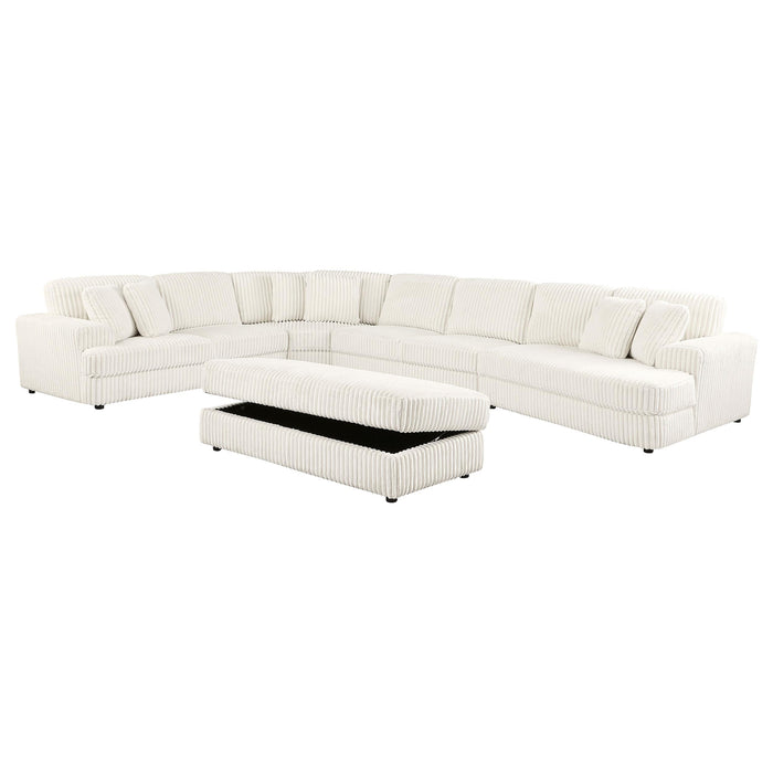 Emberson Upholstered Modular Sectional Sofa Ivory - National Warehouse Furniture (Buffalo, NY)