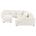 Emberson Upholstered Modular Sectional Sofa Ivory - National Warehouse Furniture (Buffalo, NY)