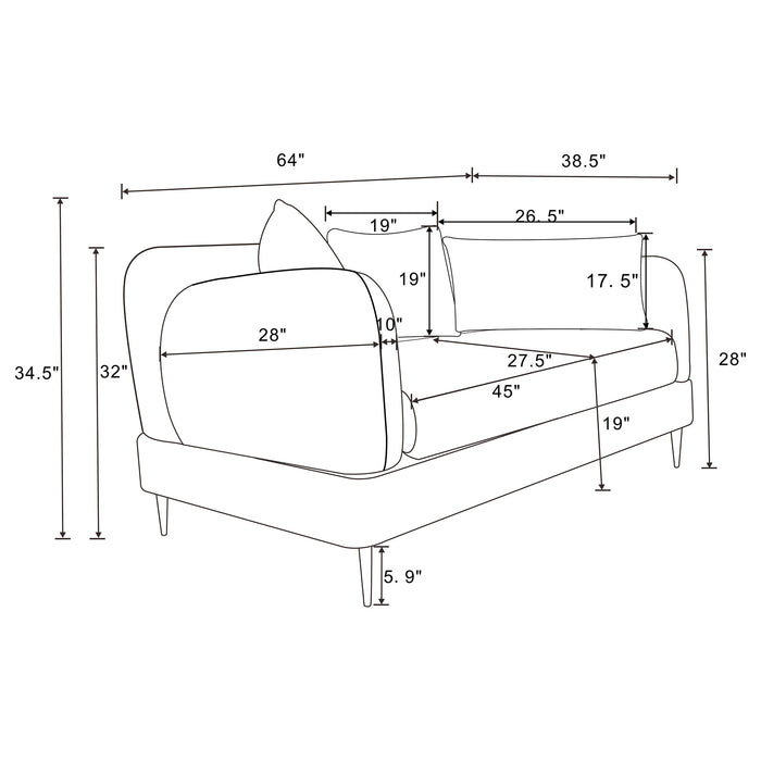 Jade Loveseats - National Warehouse Furniture (Buffalo, NY)