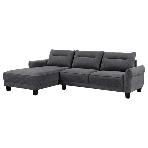 Caspian Stationary Sectionals - National Warehouse Furniture (Buffalo, NY)