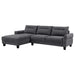 Caspian Stationary Sectionals - National Warehouse Furniture (Buffalo, NY)