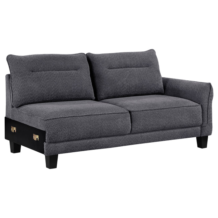 Caspian Stationary Sectionals - National Warehouse Furniture (Buffalo, NY)