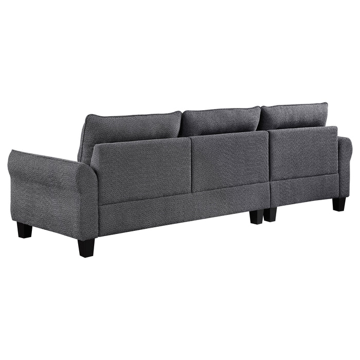Caspian Stationary Sectionals - National Warehouse Furniture (Buffalo, NY)