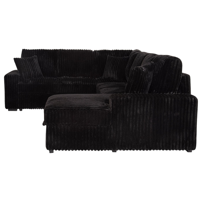 Devonshire Pull-Out Sleeper Sectional Sofa