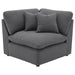 Hobson 6-piece Upholstered Modular Sectional Sofa Charcoal - National Warehouse Furniture (Buffalo, NY)