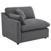 Hobson 6-piece Upholstered Modular Sectional Sofa Charcoal - National Warehouse Furniture (Buffalo, NY)