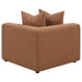 Jennifer Upholstered Corner Chair - National Warehouse Furniture (Buffalo, NY)