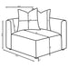 Jennifer Upholstered Corner Chair - National Warehouse Furniture (Buffalo, NY)