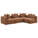 Jennifer Upholstered Corner Chair - National Warehouse Furniture (Buffalo, NY)