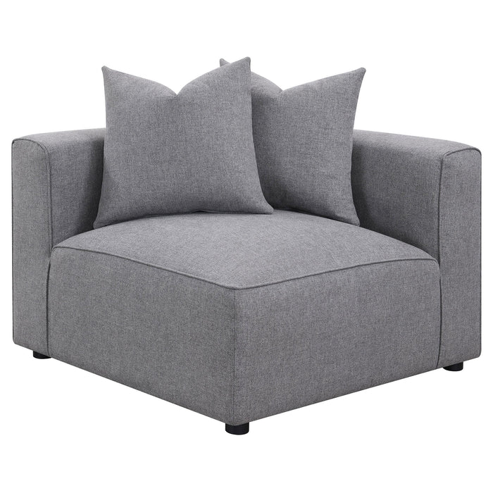Jennifer Upholstered Corner Chair - National Warehouse Furniture (Buffalo, NY)