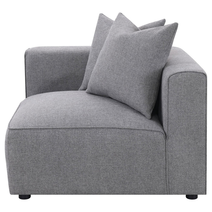 Jennifer Upholstered Corner Chair - National Warehouse Furniture (Buffalo, NY)