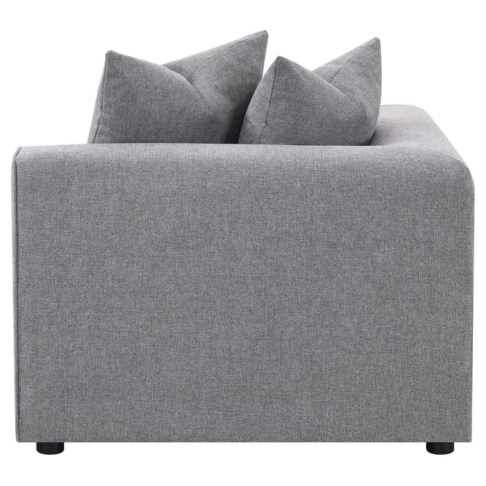 Jennifer Upholstered Corner Chair - National Warehouse Furniture (Buffalo, NY)