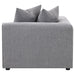 Jennifer Upholstered Corner Chair - National Warehouse Furniture (Buffalo, NY)