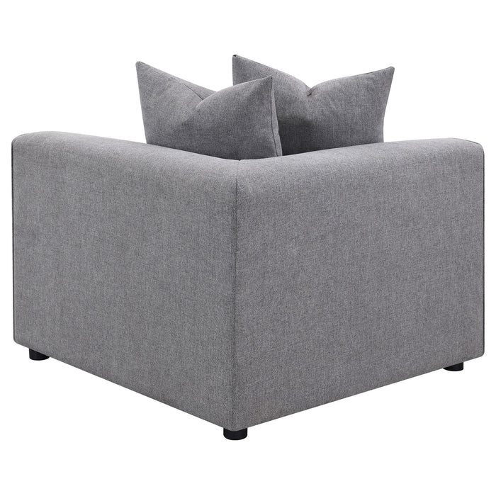 Jennifer Upholstered Corner Chair - National Warehouse Furniture (Buffalo, NY)