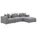 Jennifer Upholstered Corner Chair - National Warehouse Furniture (Buffalo, NY)
