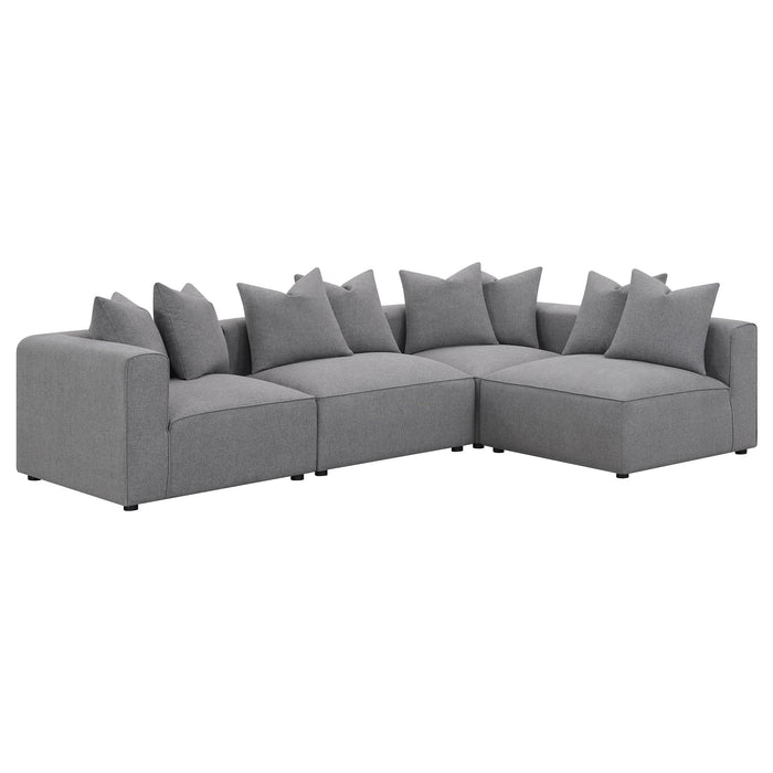 Jennifer Upholstered Corner Chair - National Warehouse Furniture (Buffalo, NY)
