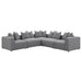 Jennifer Upholstered Corner Chair - National Warehouse Furniture (Buffalo, NY)