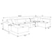 Freddie Sectionals 3 - National Warehouse Furniture (Buffalo, NY)