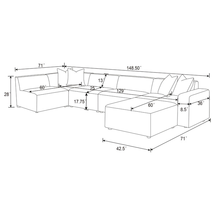 Freddie Sectionals 3 - National Warehouse Furniture (Buffalo, NY)