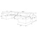 Freddie Sectionals 3 - National Warehouse Furniture (Buffalo, NY)