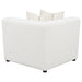 Freddie Upholstered Corner Chair Pearl - National Warehouse Furniture (Buffalo, NY)
