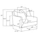 Sasha Sectionals 4 - National Warehouse Furniture (Buffalo, NY)