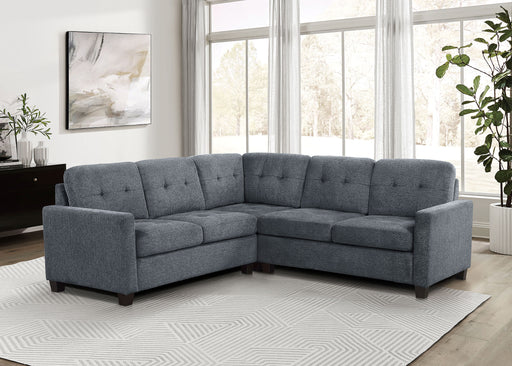 Georgina 5 Pc Stationary Sectionals Grey - National Warehouse Furniture (Buffalo, NY)