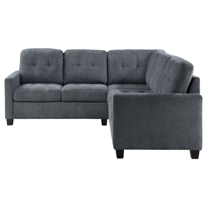 Georgina 5 Pc Stationary Sectionals Grey - National Warehouse Furniture (Buffalo, NY)