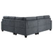 Georgina 5 Pc Stationary Sectionals Grey - National Warehouse Furniture (Buffalo, NY)