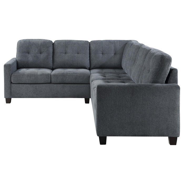 Georgina 4-piece Upholstered Modular Sectional Sofa Beige - National Warehouse Furniture (Buffalo, NY)