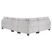 Georgina 4-piece Upholstered Modular Sectional Sofa Beige - National Warehouse Furniture (Buffalo, NY)