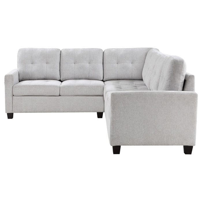 Georgina 4-piece Upholstered Modular Sectional Sofa Beige - National Warehouse Furniture (Buffalo, NY)