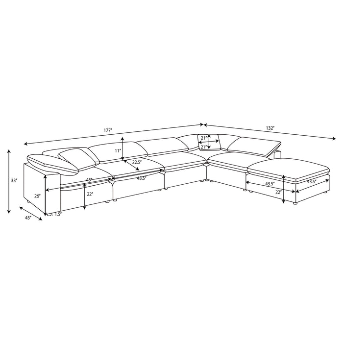 Raleigh Modular Sectionals - National Warehouse Furniture (Buffalo, NY)