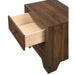 Crown Mark Millie Nightstand in Brown Cherry - National Warehouse Furniture (Buffalo, NY)