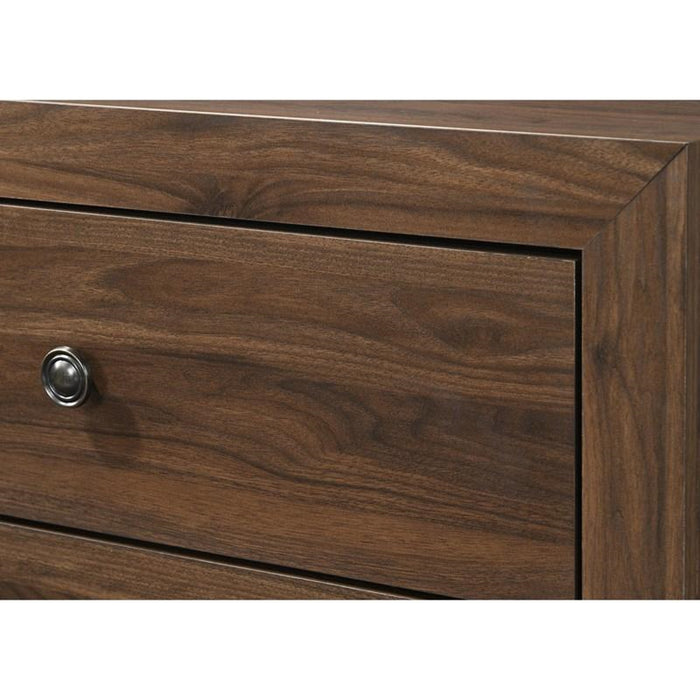 Crown Mark Millie Nightstand in Brown Cherry - National Warehouse Furniture (Buffalo, NY)